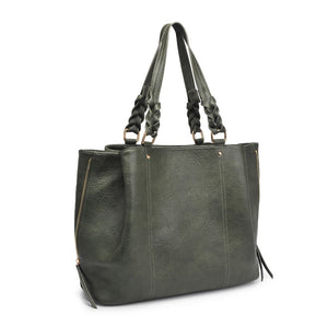 Moda Luxe Clementine Women : Handbags : Tote 842017128083 | Hunter Green