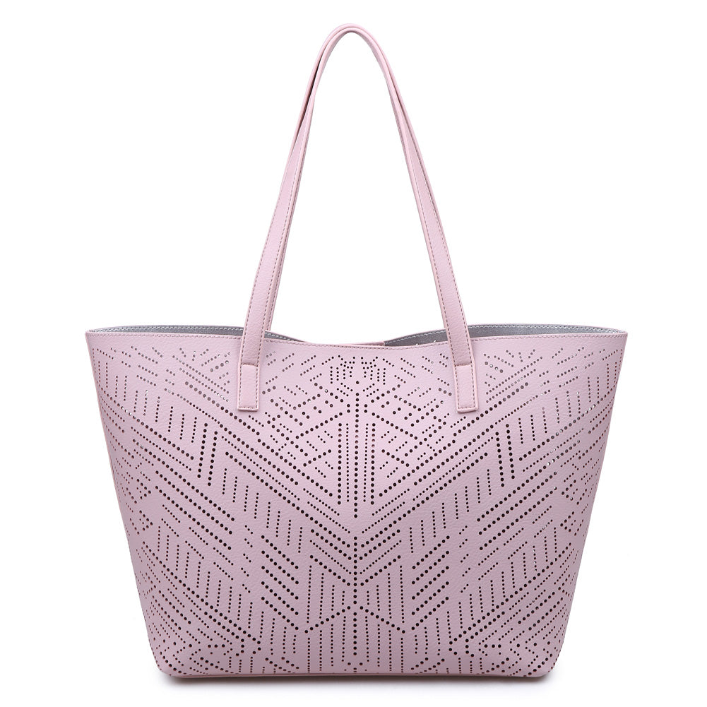 Moda Luxe Wanderlust Women : Handbags : Tote 842017110965 | Blush