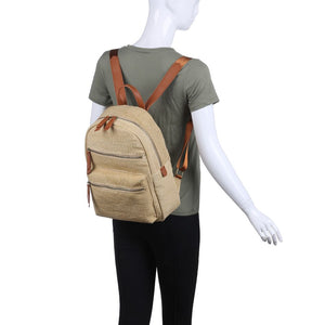 Moda Luxe Panama Women : Backpacks : Backpack 842017124528 | Natural